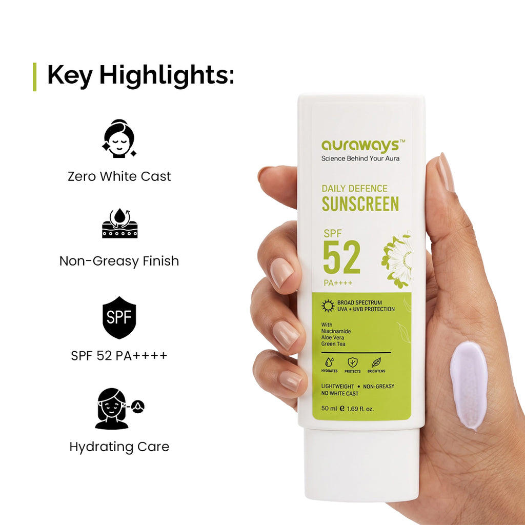 DAILY DEFENCE SUNSCREEN (SPF 52 PA++++)
