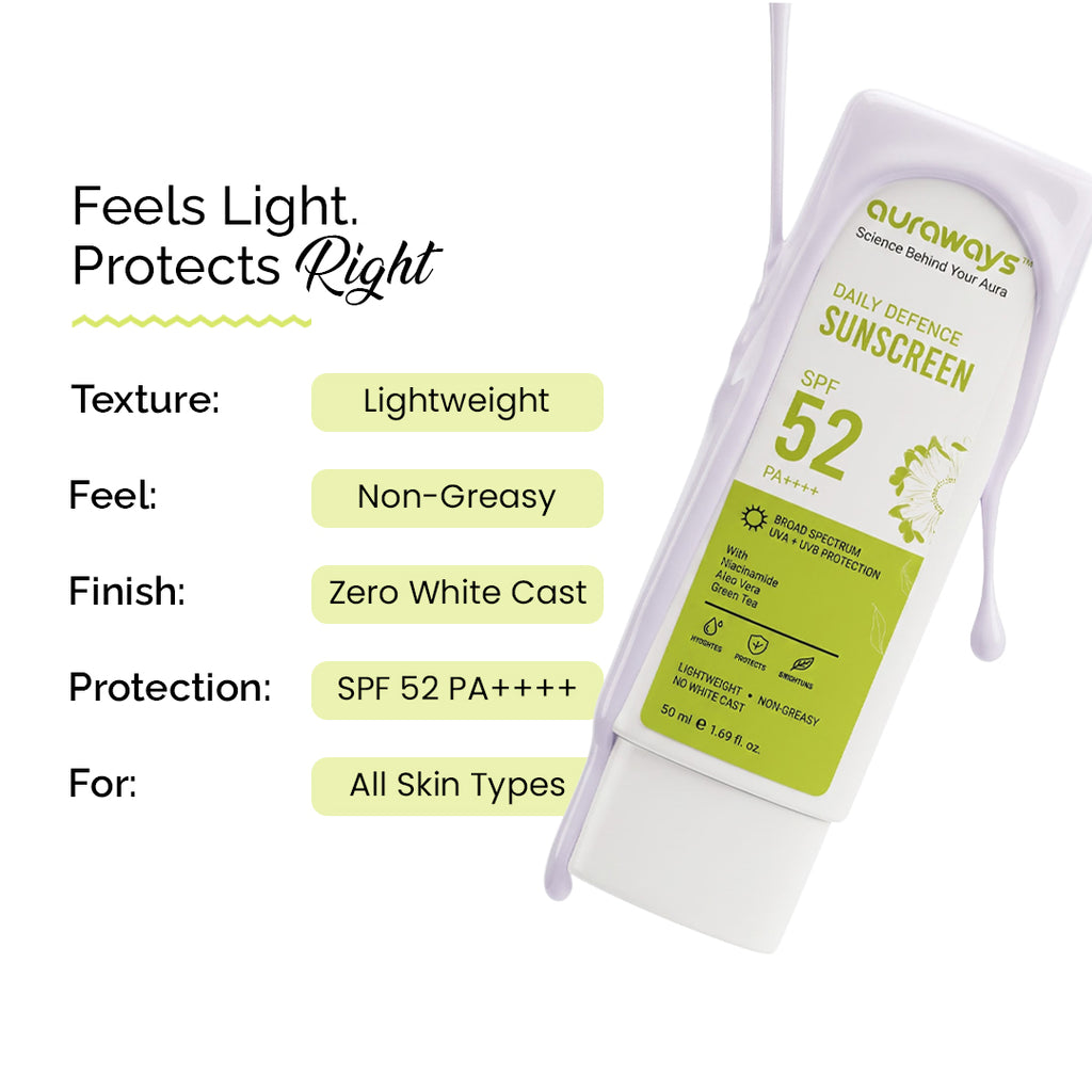 DAILY DEFENCE SUNSCREEN (SPF 52 PA++++)