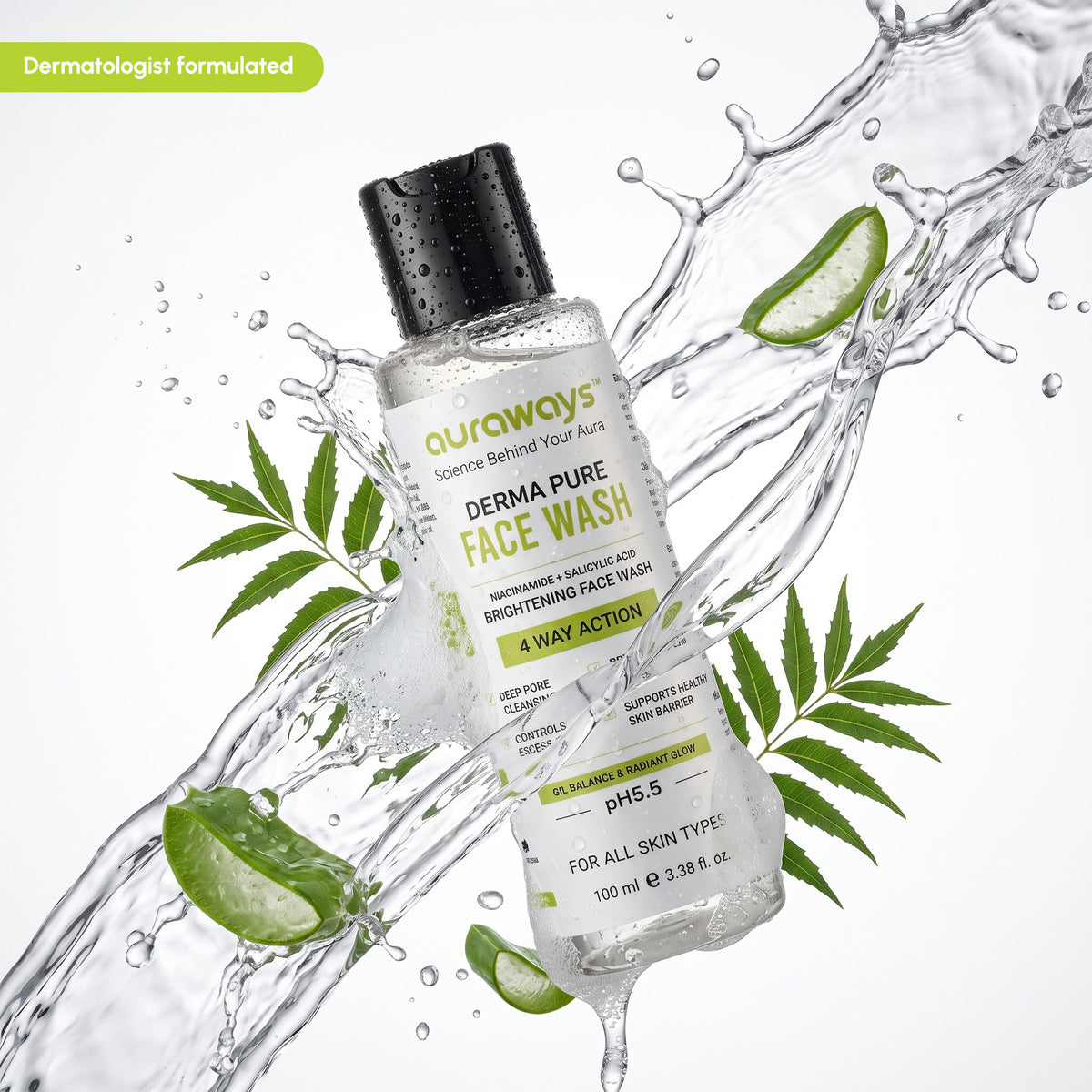 DERMA PURE FACE WASH